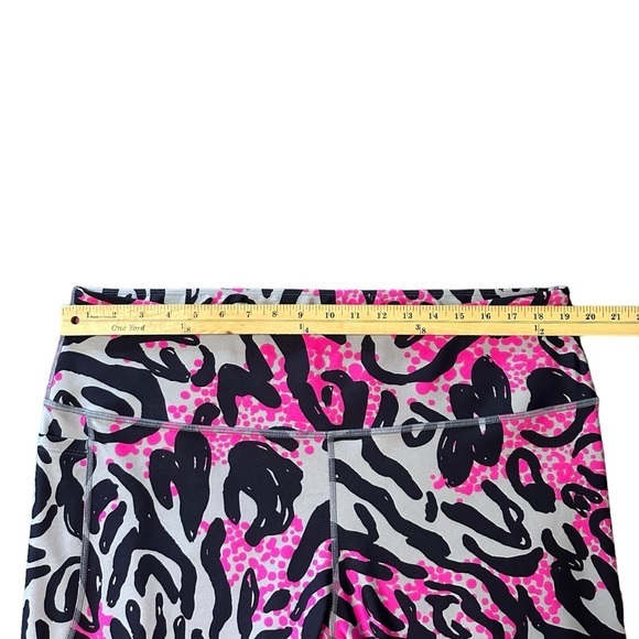 UNDER ARMOUR Plus Size Heatgear High-Waist Print Capri Leggings 3X - Picture 4 of 8